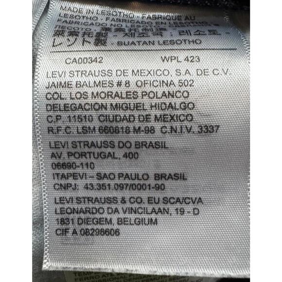 Vintage Levi's 505 Blue Jeans Regular Fit Straight Leg Men's 38 × 30    (F) - Picture 6 of 9